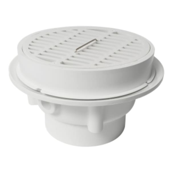 2" LittleMax Small Round PVC Floor Sink