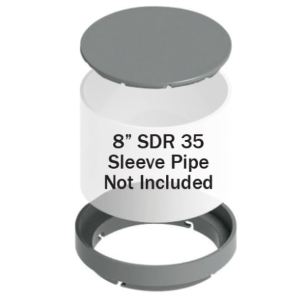 Collar & Lid for Shallow Access Sleeve