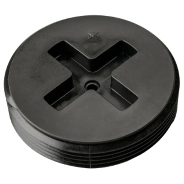 2" ABS C/O Plug Slotted