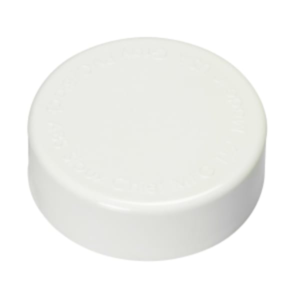 1-1/2" PVC Hardhat Test Cap