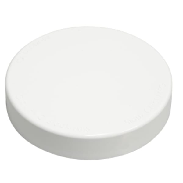 4" PVC Hardhat Test Cap