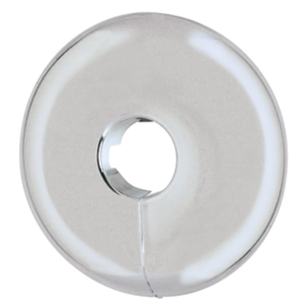 1/2" CTS Chrome Plastic Split Escutcheon
