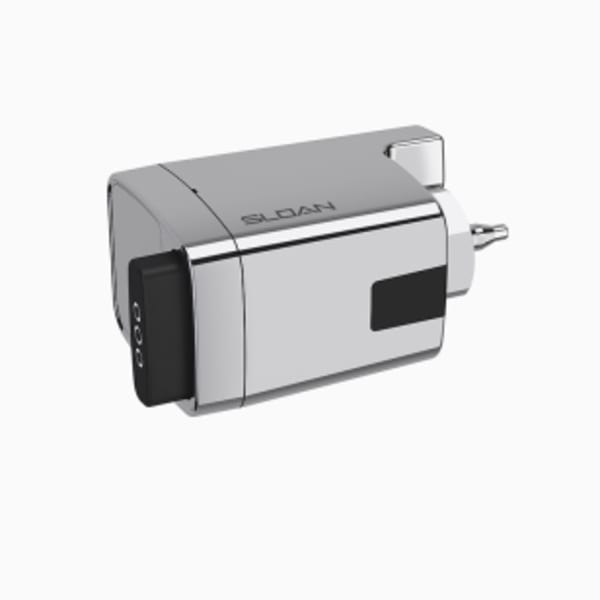 Sensor Flushometer (EBV500A SINGLE FlushSIDE MOUNT) Battery powered - in Polished Chrome