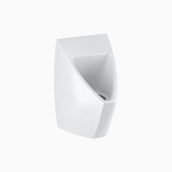Designer Hybrid Urinal (HYB7000 HYBRID URINAL) White Vitreous China