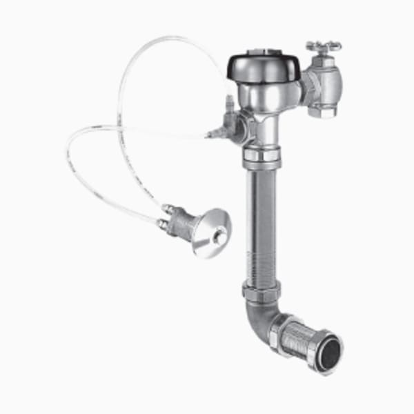 Regal® Manual Flushometer (REGAL 9603-1.6 XL MBPM) Royal®, Regal® and Sloan® Prison Flushmeters feature all the performance benefits of standard concealed, diaphragm model Flushmeters with added durability to withstand rough environments - in Rough Brass