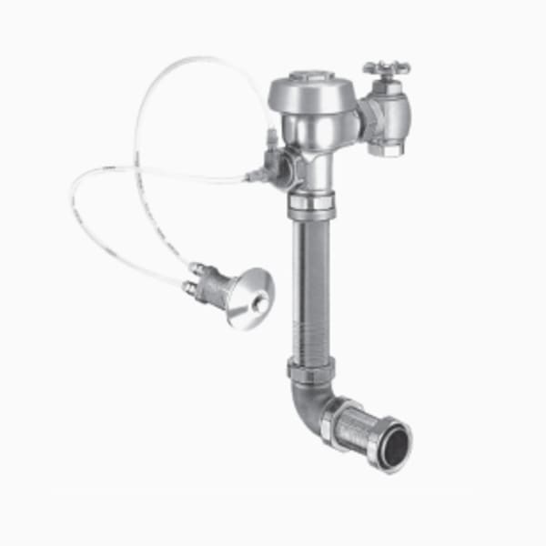 Royal® Manual Flushometer (ROYAL 9603-1.6 MBFW) Royal®, Regal® and Sloan® Prison Flushmeters feature all the performance benefits of standard concealed, diaphragm model Flushmeters with added durability to withstand rough environments - in Rough Brass