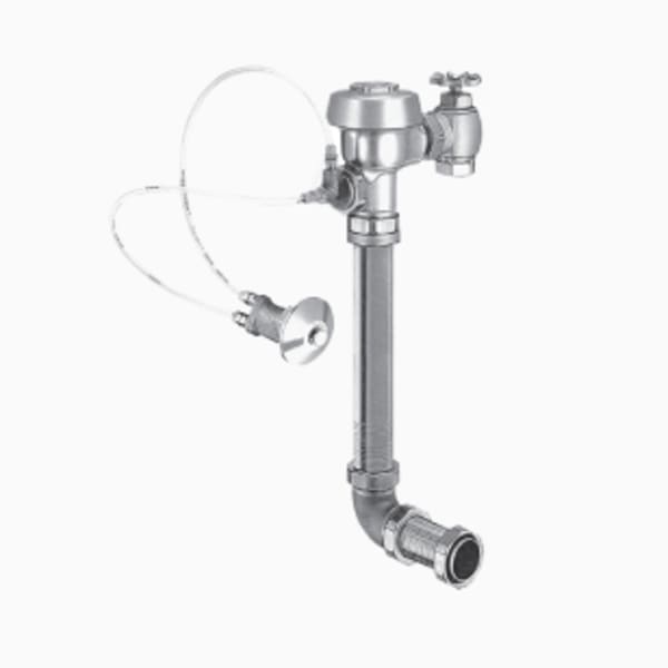 Royal® Manual Flushometer (ROYAL 9611-1.28 (ACORN 2954-915-000)) Royal®, Regal® and Sloan® Prison Flushmeters feature all the performance benefits of standard concealed, diaphragm model Flushmeters with added durability to withstand rough environments - in Rough Brass