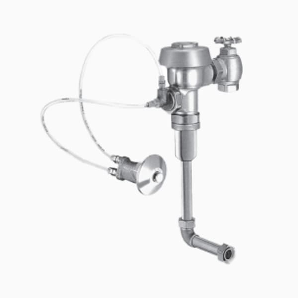 Royal® Manual Flushometer (ROYAL 9613-1.0 MBFW) Royal®, Regal® and Sloan® Prison Flushmeters feature all the performance benefits of standard concealed, diaphragm model Flushmeters with added durability to withstand rough environments - in Rough Brass
