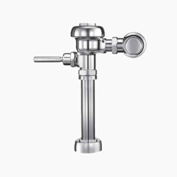 Sloan® Manual Flushometer (SLOAN 111-1.28 DFB) Flush volumes start as low as 1.6 gF/6.0 LF - in Polished Chrome