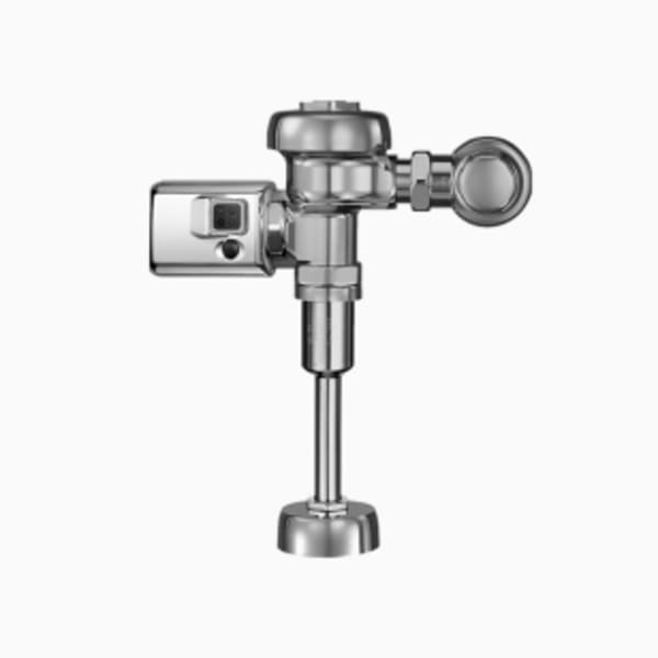 Sloan® Sensor Flushometer (SLOAN 186-0.5 SMO M) Flush volumes start as low as 1.0 gF/3.8 LF - in Polished Chrome