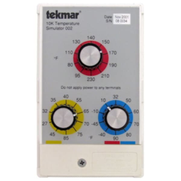 Tekmar Accessories, Simulator - 002