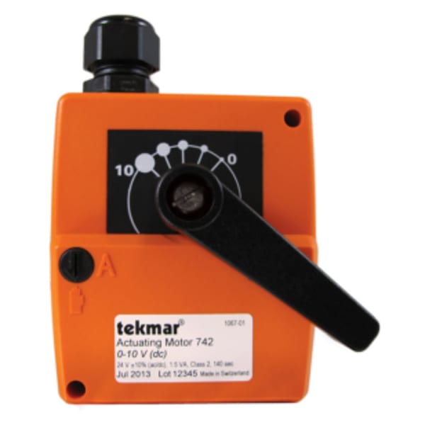 Tekmar , Acuating Motor - 742