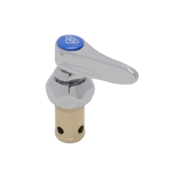Eterna Cartridge w/ Spring Check, LTC (Cold), Lever Handle, Screw & Blue Index Button "New-Style"
