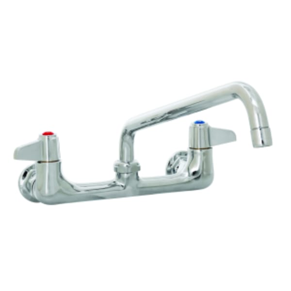 Faucet, Wall Mount, 8" Centers, 10" Swing Nozzle