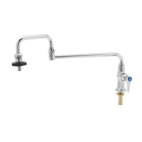Pot Filler, Deck Mount, Single Temp, 18" Double-Joint Nozzle, Insulated On-Off Control