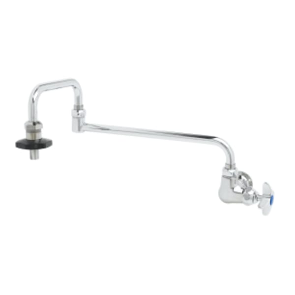 Pot Filler, Wall Mount, Single Control, 18" Double Joint Nozzle, Insulated On-Off Control