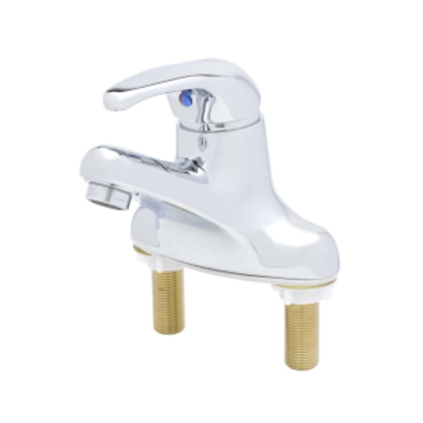 Single Lever Faucet, 4" Centerset, 4" Handle, 0.5 GPM VR Outlet Device