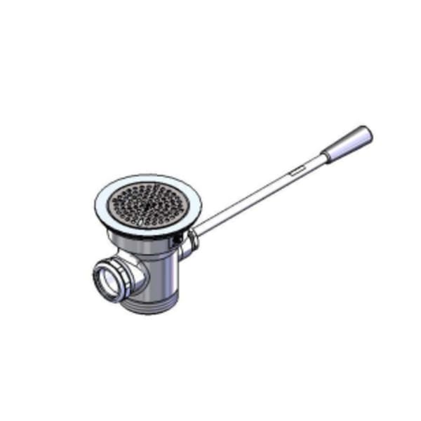 Waste Drain Valve, Lever Handle, 3-1/2" x 2" (Replaces B-3923 & B-3927)