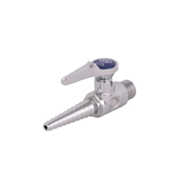 Gas Hose Cock, Ball Valve, 3/8" NPT Male Inlet (GAS-AIR-VAC)