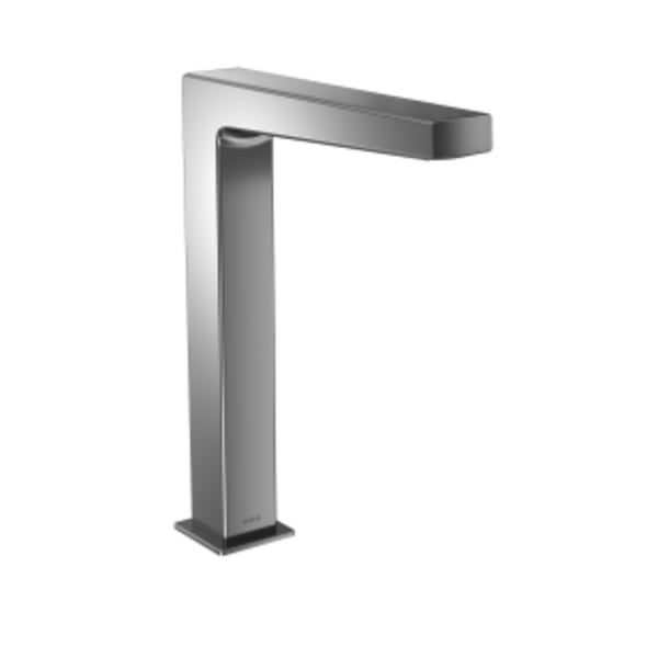TOTO® Axiom Vessel ECOPOWER® 0.5 GPM Touchless Bathroom Faucet with Mixing Valve, 10 Second On-Demand Flow, Polished Chrome - T25T51EM#CP