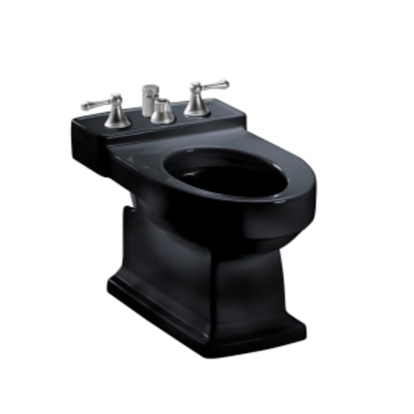 TOTO® Lloyd® Deck Mount Vertical Spray Flushing Rim Bidet, Cotton White - BT930B#51