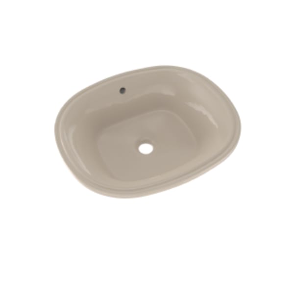 TOTO® Maris™ 17-5/8" x 14-9/16" Oval Undermount Bathroom Sink with CEFIONTECT, Bone - LT483G#03