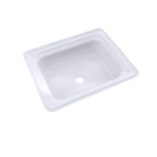 TOTO® Guinevere® Rectangular Undermount Bathroom Sink with CEFIONTECT, Cotton White - LT973G#01