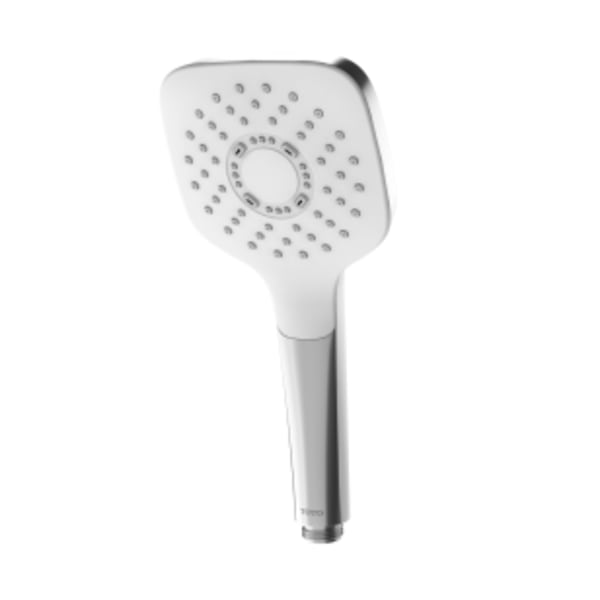 TOTO® G Series 1.75 GPM Single Spray 4" Square Handshower with COMFORT WAVE Technology, Polished Chrome - TBW02010U4#CP