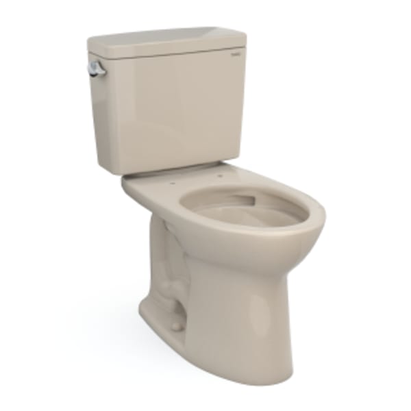 TOTO® Drake® Two-Piece Elongated 1.6 GPF TORNADO FLUSH® Toilet with CEFIONTECT®, Bone - CST776CSG#03