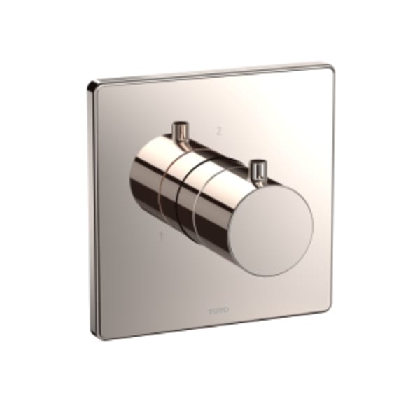 TOTO® Square Three-Way Diverter Shower Trim, Polished Nickel - TBV02104U#PN