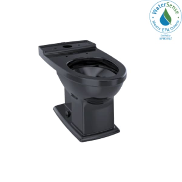 TOTO® Connelly™ Universal Height Elongated Toilet Bowl, Ebony - CT494CEF#51