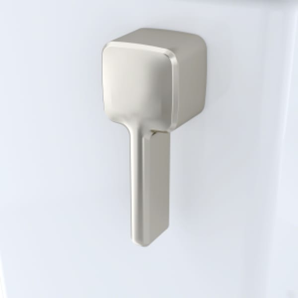 TRIP LEVER HANDLE W/ SPUD AND MOUNTING NUT, LEFT HAND - THU416#BN