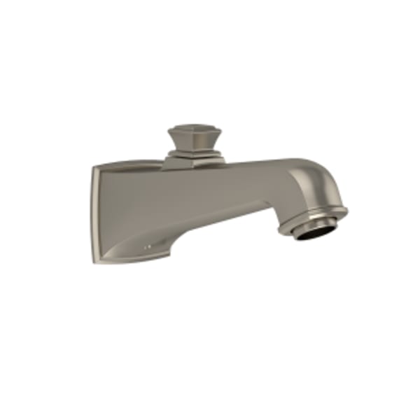 TOTO® Connelly™ Wall Tub Spout with Diverter, Brushed Nickel - TS221EV#BN