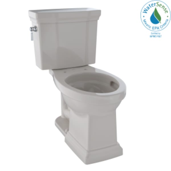 TOTO® Promenade® II 1G® Two-Piece Elongated 1.0 GPF Universal Height Toilet with CEFIONTECT, Sedona Beige - CST404CUFG#12