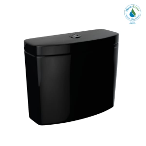 TOTO® Aquia® IV Dual Flush 1.28 and 0.9 GPF Toilet Tank Only with WASHLET®+ Auto Flush Compatibility, Ebony - ST446EMNA#51