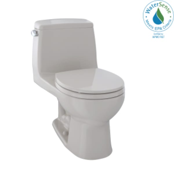 TOTO® Eco UltraMax® One-Piece Round Bowl 1.28 GPF Toilet, Sedona Beige - MS853113E#12
