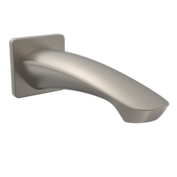 TOTO® GM Wall Tub Spout, Brushed Nickel - TBG09001U#BN