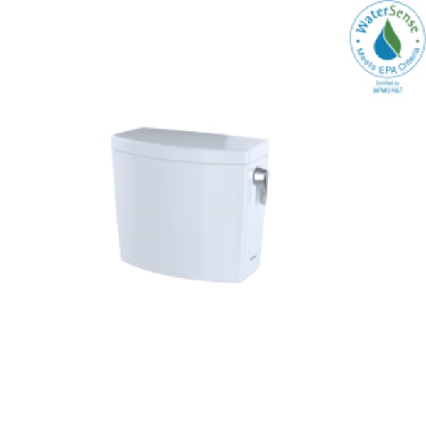 TOTO® Drake® II 1G® and Vespin® II 1G®, 1.0 GPF Toilet Tank with Right-Hand Trip Lever, Cotton White - ST453UR#01