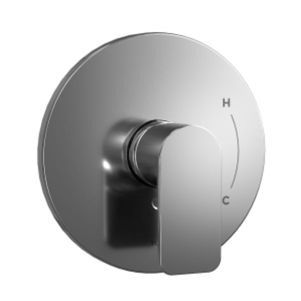 TOTO® Oberon® Round 7" Pressure Balance Valve Shower Trim, Polished Chrome - TS362P#CP