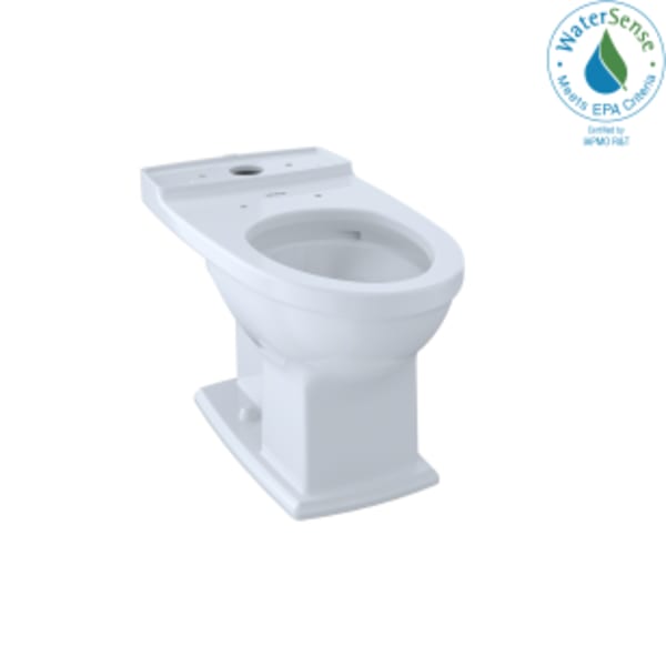 TOTO® Connelly™ Universal Height Elongated Toilet Bowl with CEFIONTECT, Cotton White - CT494CEFG#01