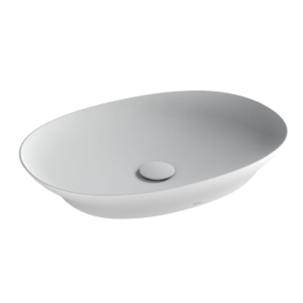 TOTO® Kiwami® Oval 24" Vessel Bathroom Sink with CEFIONTECT®, CLEAN MATTE - LT474MT#CMW