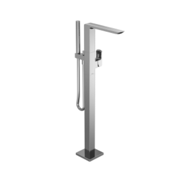 TOTO® GR Single-Handle Freestanding Tub Filler Faucet with Handshower, Polished Chrome - TBG02306U#CP