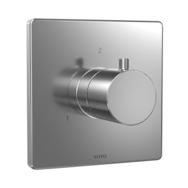 TOTO® Square Two-Way Diverter Shower Trim, Polished Chrome - TBV02103U#CP