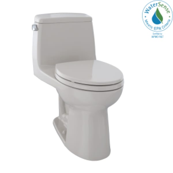 TOTO® Eco UltraMax® One-Piece Elongated 1.28 GPF Toilet, Sedona Beige - MS854114E#12