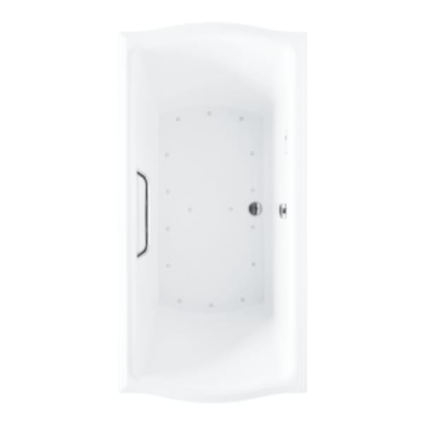 ACRYLIC AIRBATH CLAYTON 6636 COTTON CP GRAB BAR R BLOWER