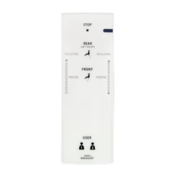 TOTO WASHLET Remote Control with Mounting Bracket - THU9852