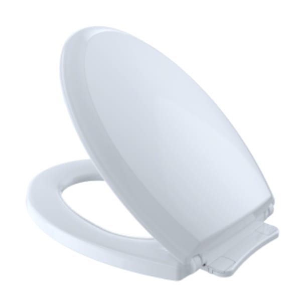 TOTO® Guinevere® SoftClose® Non Slamming, Slow Close Elongated Toilet Seat and Lid, Cotton White - SS224#01