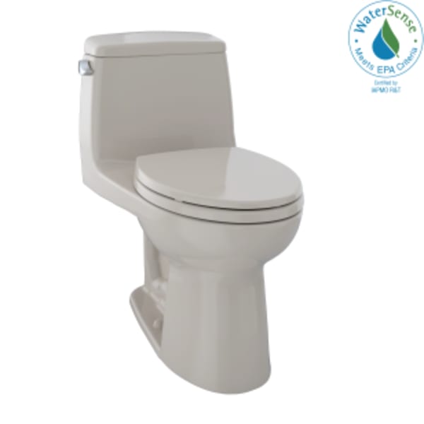 TOTO® Eco UltraMax® One-Piece Elongated 1.28 GPF Toilet, Bone - MS854114E#03