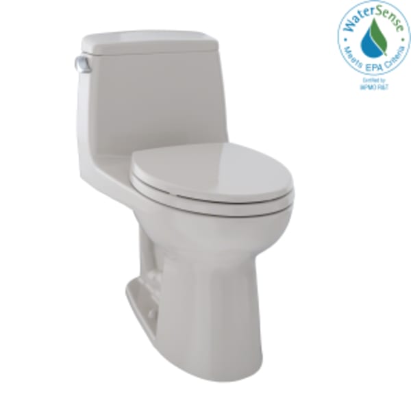 TOTO® Eco UltraMax® One-Piece Elongated 1.28 GPF ADA Compliant Toilet, Sedona Beige - MS854114EL#12