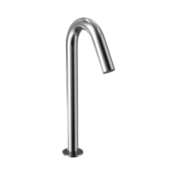 TOTO® Helix Vessel AC Powered 0.5 GPM Touchless Bathroom Faucet with Mixing Valve, 20 Second Continuous Flow, Polished Chrome - T26T53AM#CP